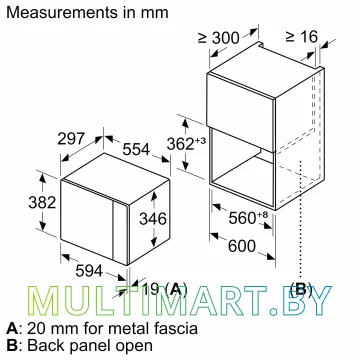 Микроволновая печь Bosch BFL524MB0 картинка 7
